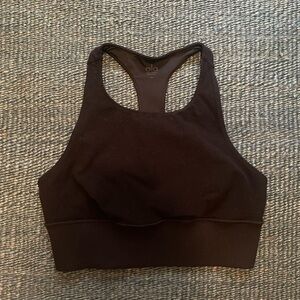 LIKE NEW ALO HIGH NECK SPORTS BRA SIZE M